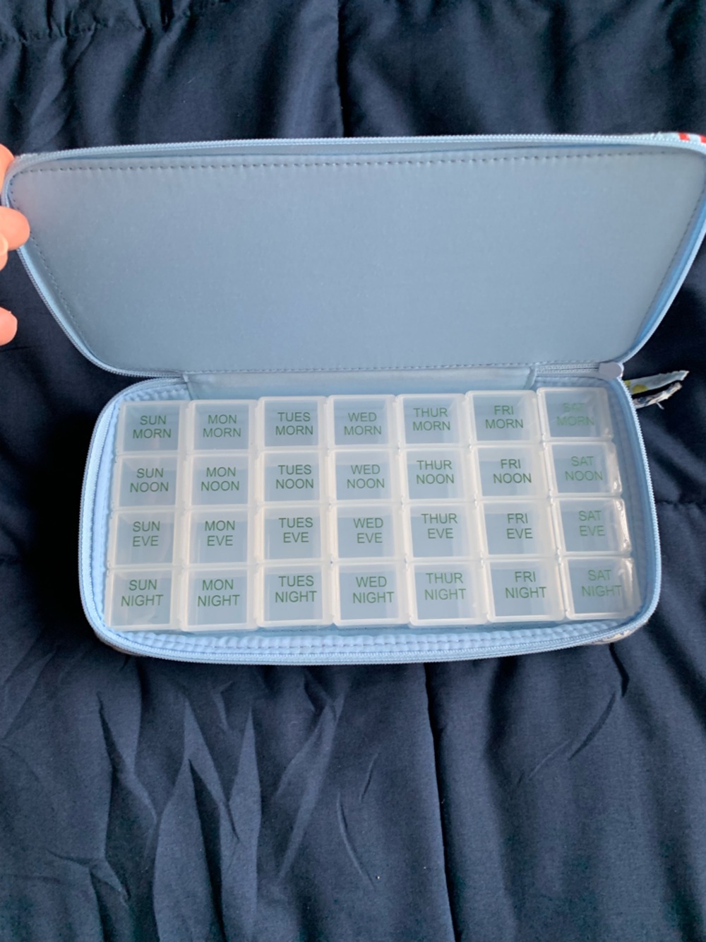 Vera Bradley Weekly Pill Holder - Picture 3 of 4